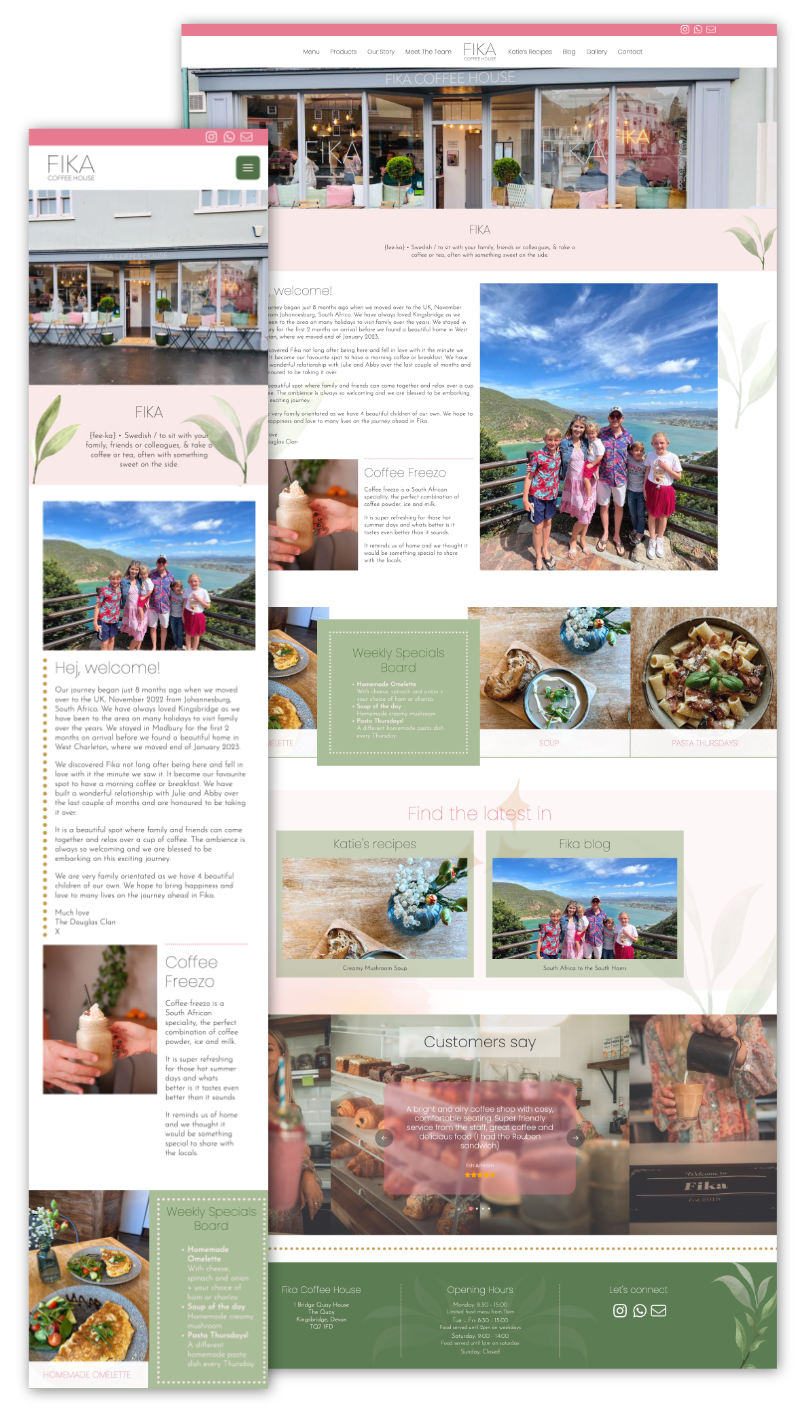 Website Design for Fika