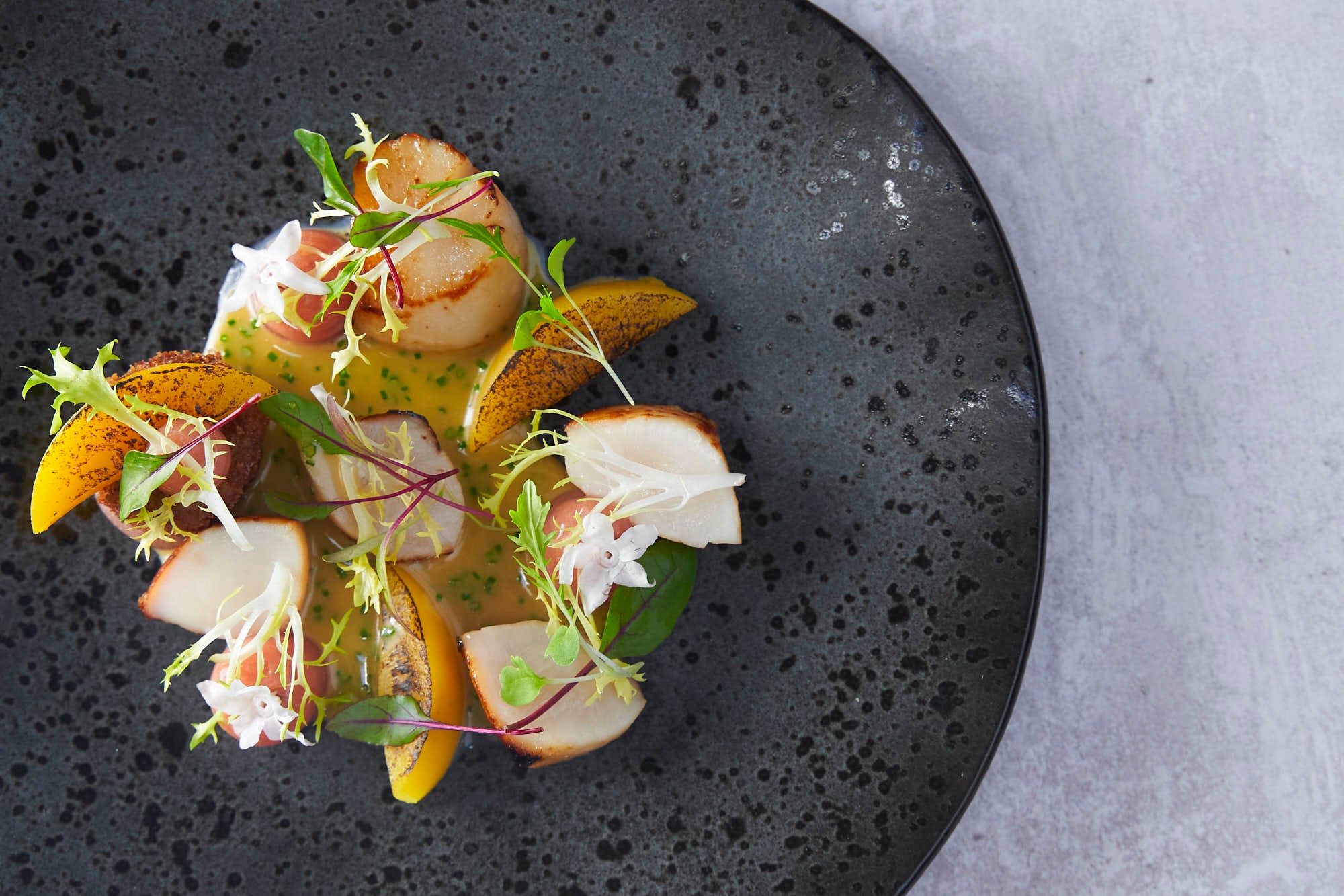 Dish photographed for Twenty Seven restaurant in Kingsbridge