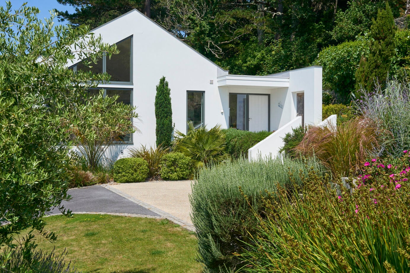 Sandpiper property exterior photographed in South Devon