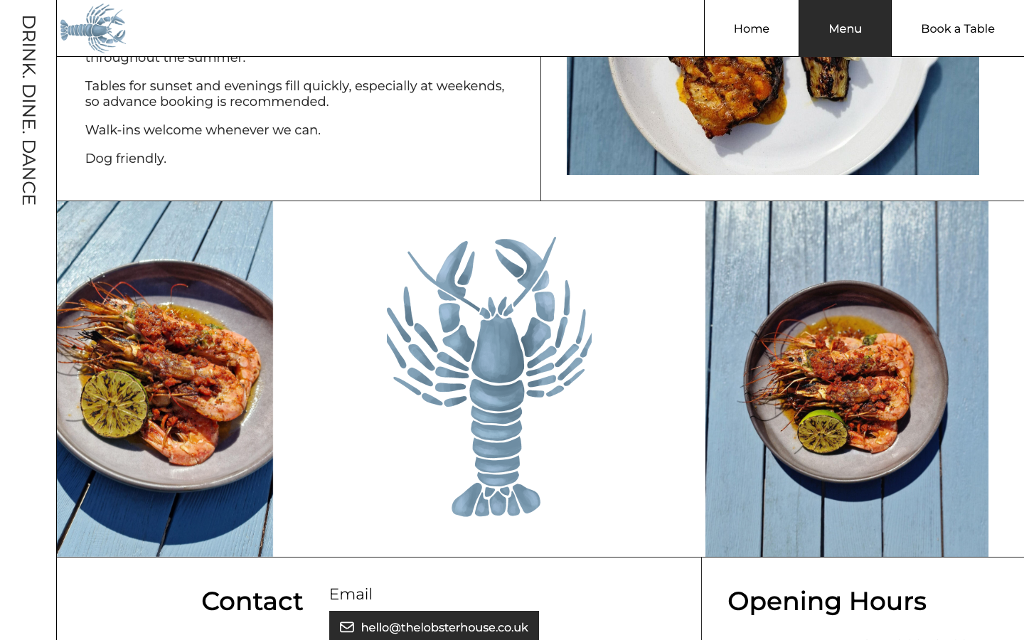 Screenshot for The Lobster House