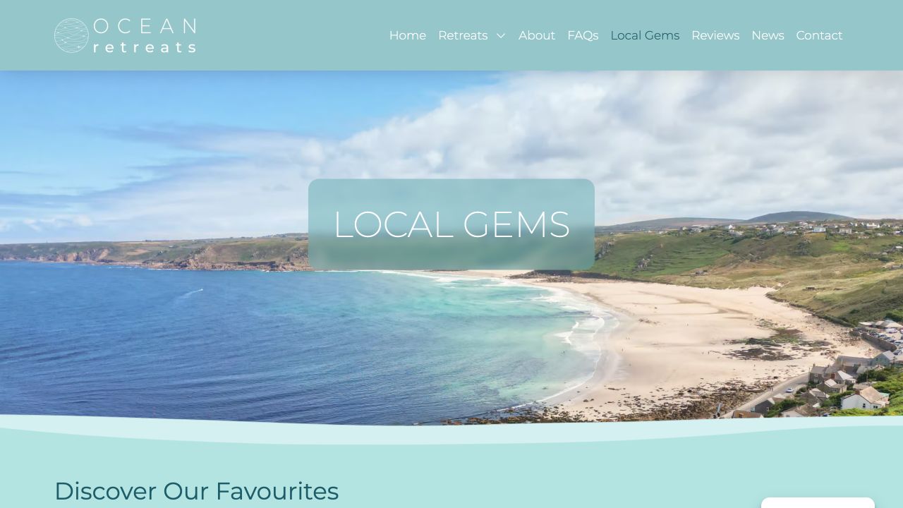 Screenshot for Ocean Retreats