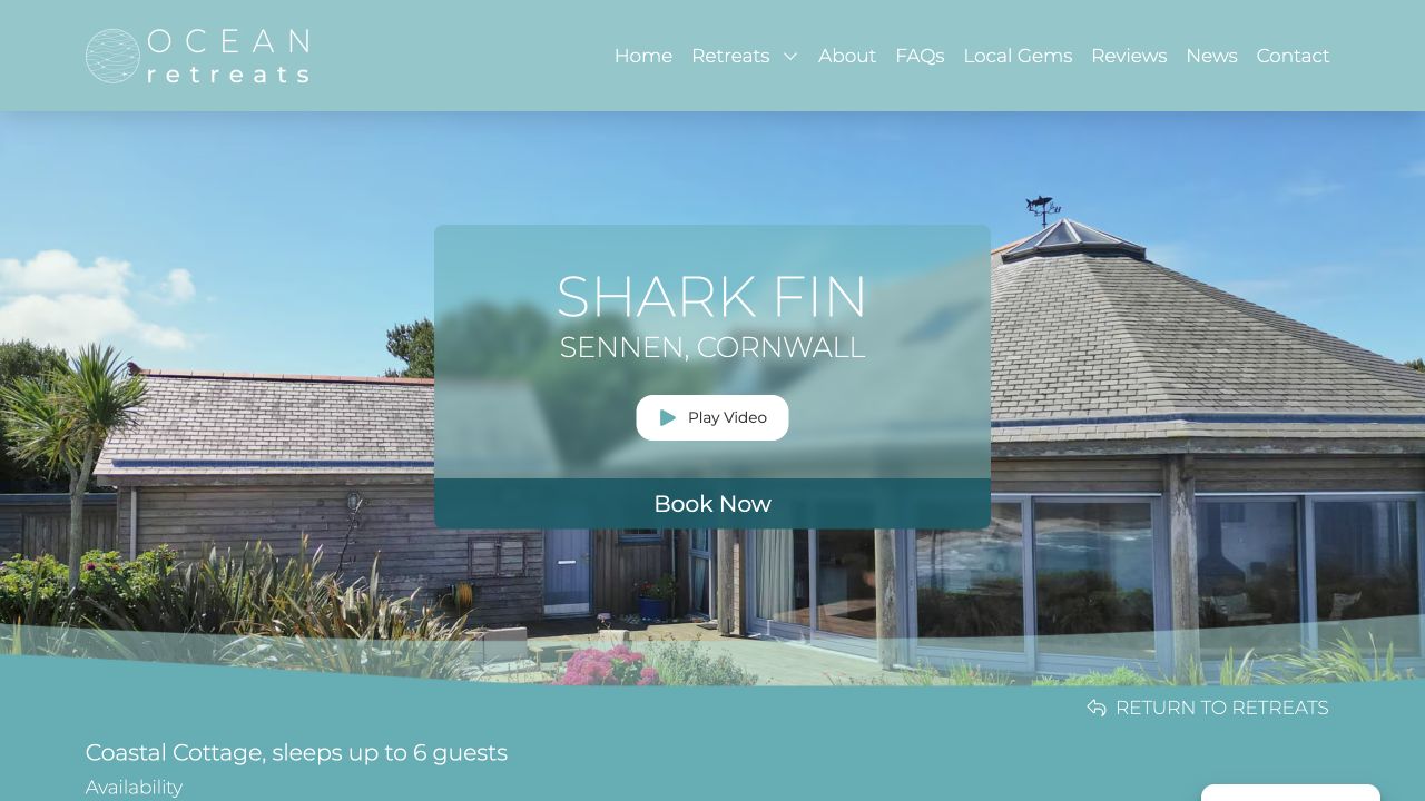 Screenshot for Ocean Retreats